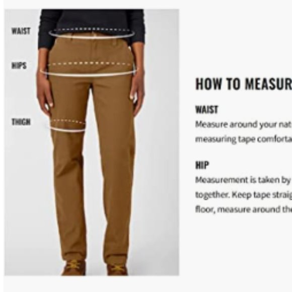 Dickies Women's Original 774 Work Pant Wrinkle And Stain Resistance Khaki 4 Reg - Picture 5 of 13